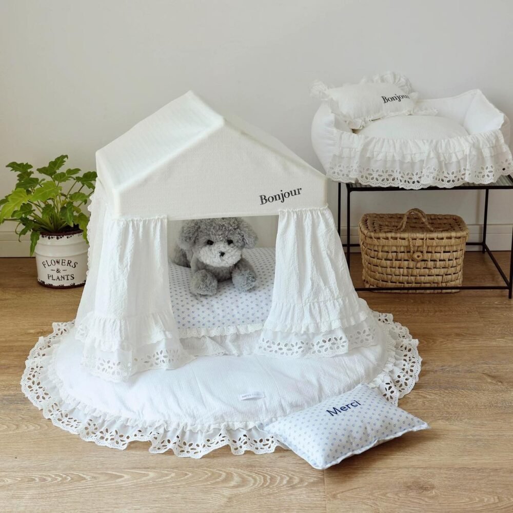 Pet House Tent Spring Pure Cotton Waterproof - Gambar 2